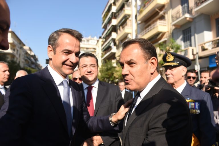 Μητσοτάκης – Παναγιωτόπουλος στις εορταστικές εκδηλώσεις της Θεσσαλονίκης