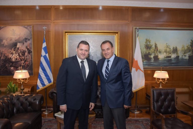 Συνάντηση ΥΕΘΑ κ. Νικόλαου Παναγιωτόπουλου με τον Πρέσβη της Κυπριακής Δημοκρατίας κ. Κυριάκο Α. Κενεβέζο