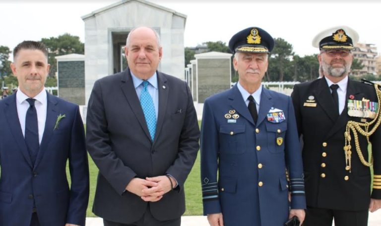 Παρουσία Αρχηγού ΓΕΕΘΑ στην ANZAC Day