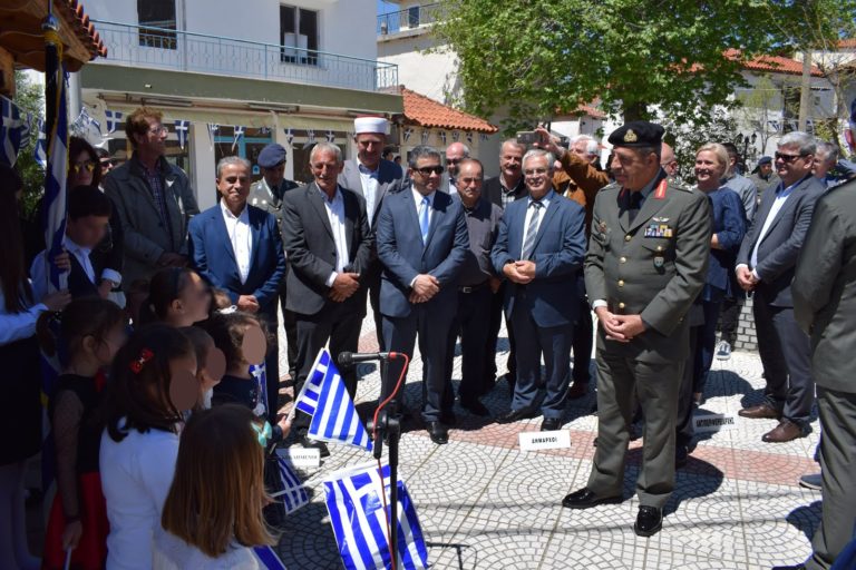 Ο Δκτης του Δ’ΣΣ Αντγος Χαράλαμπος Λαλούσης σε Εκδήλωση Τιμής και Μνήμης στο Νομό Ξάνθης προς Τιμή των Πεσόντων Μουσουλμάνων του Β΄ΠΠ