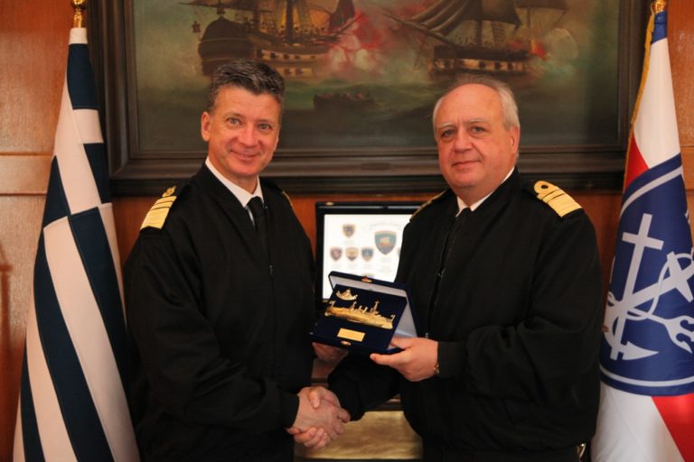 Συνάντηση Αρχηγού ΓΕΝ με τον Αρχηγό Λ.Σ. – ΕΛ. ΑΚΤ.