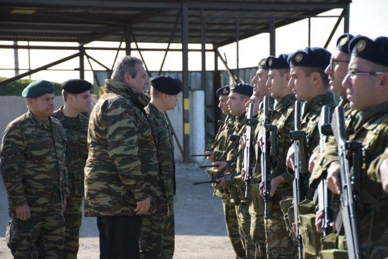 Επίσκεψη ΥΕΘΑ Πάνου Καμμένου σε μονάδες του Στρατού Ξηράς στη Σαμοθράκη, τη Θάσο και τον Άγιο Ευστράτιο και στην 135 Σμηναρχία Μάχης στη Σκύρο