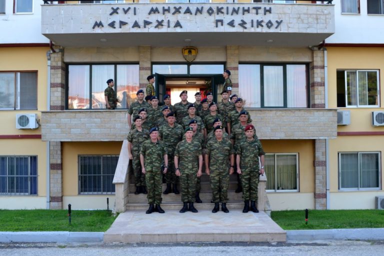 Επίσκεψη του ΓΕΠΣ Αντιστράτηγου Α. Νομικού στο Δ’ ΣΣ στη Θράκη