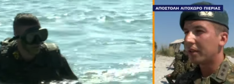 Δεν σταματούν πουθενά οι Ευέλπιδες – Εκπαιδεύονται σκληρά ακόμα και το καλοκαίρι (βίντεο)