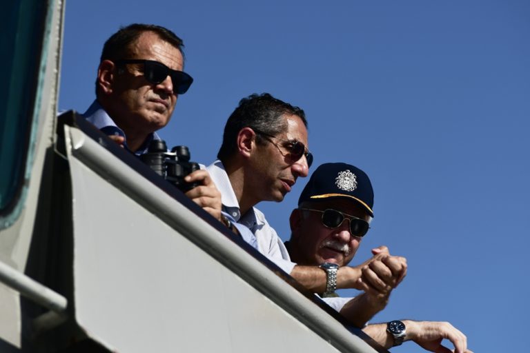 Τα συγχαρητήρια του ΥΕΘΑ Νίκου Παναγιωτόπουλου στους συμμετέχοντες στην άσκηση ”ΜΕΔΟΥΣΑ 9”