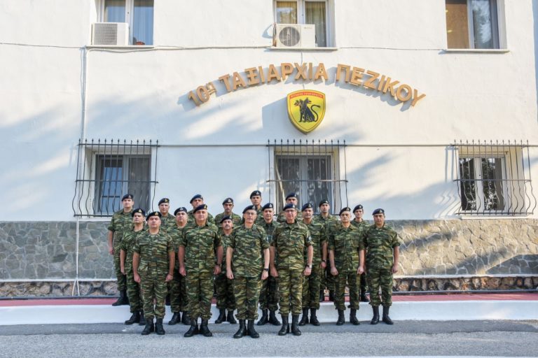 Επίσκεψη Αρχηγού Γενικού Επιτελείου Στρατού στην Περιοχή Ευθύνης του 10ου Συντάγματος Πεζικού