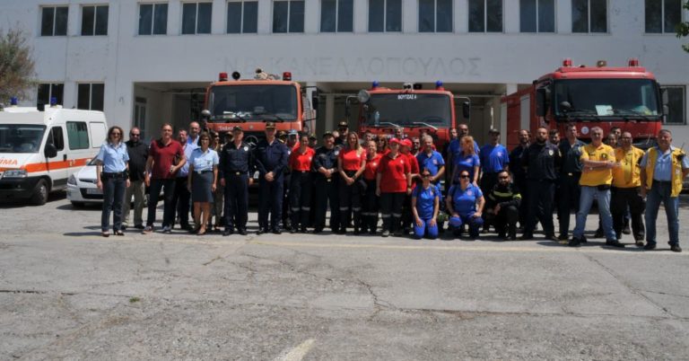 Άσκηση Μείζονος Ατυχήματος στο Ναυτικό Οχυρό Σκαραμαγκά