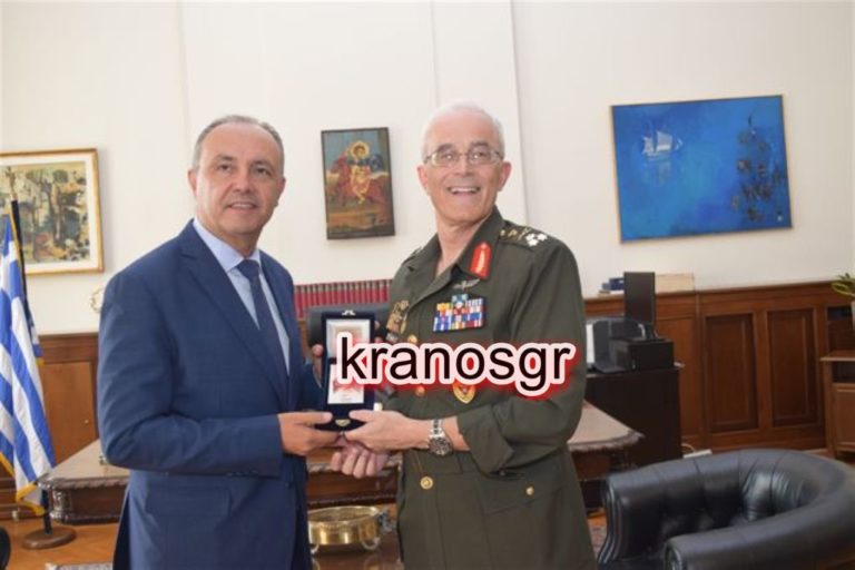 Συνάντηση του ΑΓΕΣ Αντγου Γ. Καμπά με τον Υφυπουργό Μακεδονίας – Θράκης Θ. Καράογλου