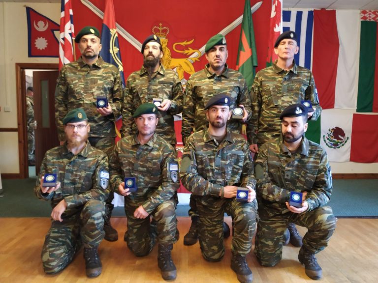 Αργυρό μετάλλιο η ΛΕΦΕΔ στο Cambrian Patrol 2019