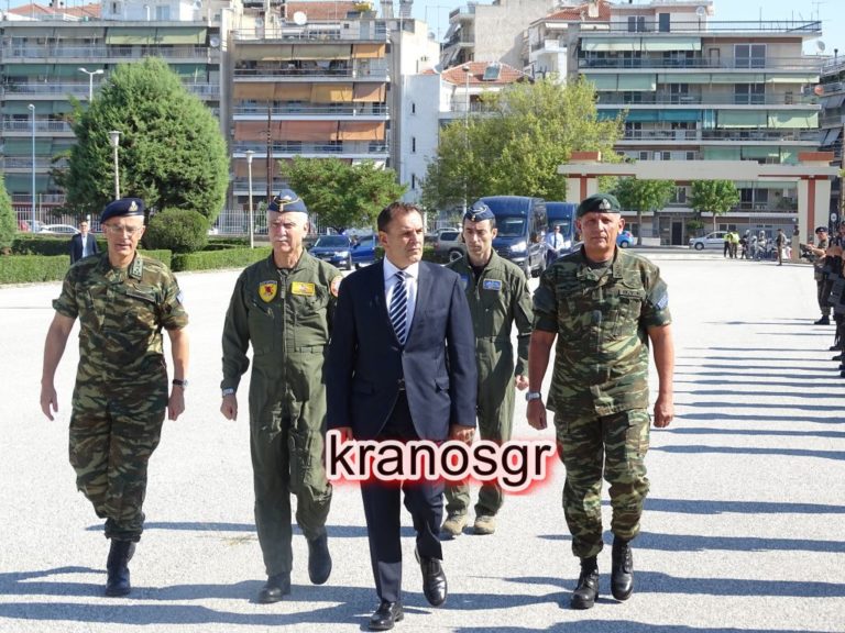 Εντυπωσιακές φωτό από την επίσκεψη του ΥΕΘΑ Νίκου Παναγιωτόπουλου στην 1η Στρατιά