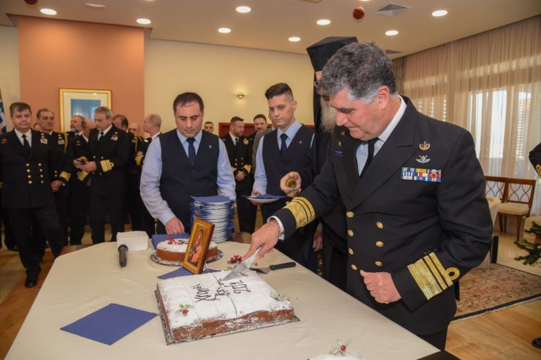 Κοπή Πρωτοχρονιάτικης Πίτας του Πολεμικού Ναυτικού