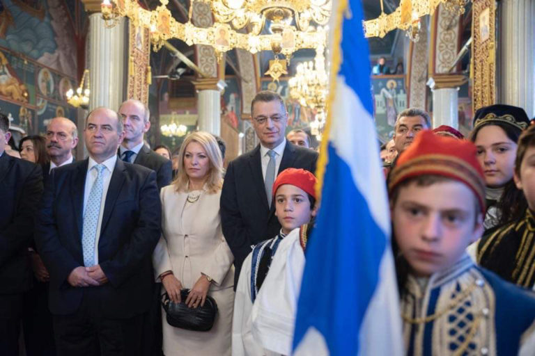 Παρουσία ΥΦΕΘΑ Αλκιβιάδη Στεφανή στις εκδηλώσεις για τον εορτασμό της επετείου των 142 χρόνων της Επανάστασης του Ολύμπου του 1878