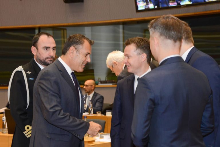 Συμμετοχή ΥΕΘΑ Νικόλαου Παναγιωτόπουλου στο Συμβούλιο Υπουργών Άμυνας της Ε.Ε. στις Βρυξέλλες