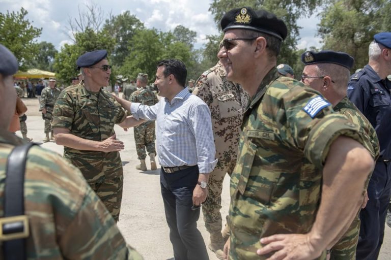 Σπάει το Μουσουλμανικό τόξο και διώχνει τους Τούρκους από τα Σκόπια ο ΑΓΕΣ Αντγος Γεώργιος Καμπάς
