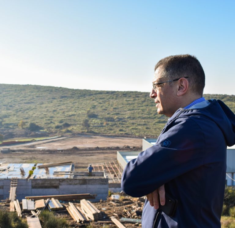 Επίσκεψη ΥΦΕΘΑ Αλκιβιάδη Στεφανή στο υπό κατασκευή νέο Κέντρο Υποδοχής και Ταυτοποίησης Σάμου