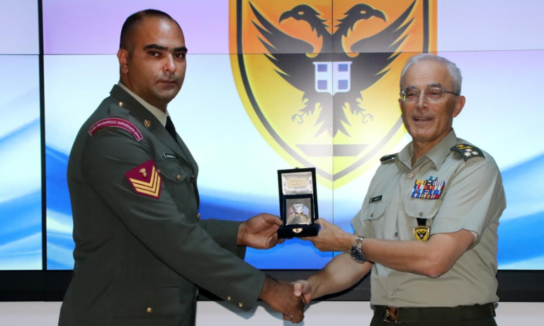 Βράβευση ΕΠΟΠ Λοχία και Οπλίτη από τον ΑΓΕΣ