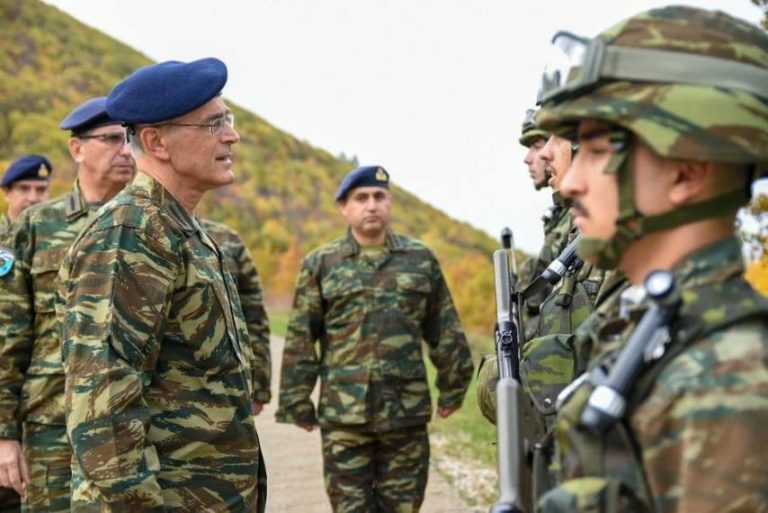 Επίσκεψη Αρχηγού ΓΕΣ στα Επιτηρητικά Φυλάκια της 9ης Μ/Π ΤΑΞ ΠΖ