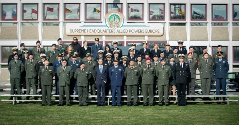 Επίσκεψη ΥΦΕΘΑ Αλκιβιάδη Στεφανή στο ΝΑΤΟ ΗQ και στο SHAPE