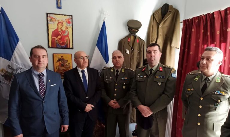 Τίμησε με την παρουσία του τον ΣΕΑΝ Καρδίτσας ο επίτιμος Διοικητής της 1ης Στρατιάς Αντιστράτηγος ε.α. Δημόκριτος Ζερβάκης.