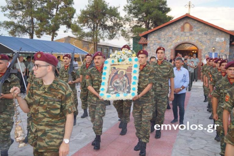 Πανηγυρικός εσπερινός – περιφορά εικόνας Προφήτη Ηλία στο Στρατιωτικό Αεροδρόμιο Αλεξάνδρειας – βίντεο – φωτό