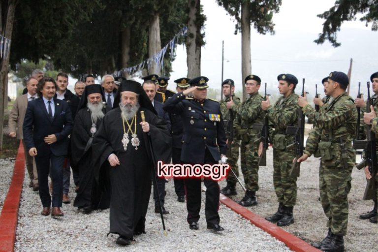 Ο Αρχιεπίσκοπος Ιόππης Δαμασκηνός και ο Μητροπολίτης Δράμας στον εορτασμό της Αγ. Βαρβάρας στην 165 ΜΠΕΠ στη Δράμα