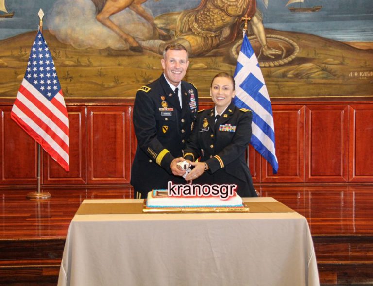Συγχαρητήρια! Στο Βαθμό της Αντισυνταγματάρχη προήχθη η Ελληνομαερικανίδα Τχης του NRDC-GR Nikolitsa Wooten