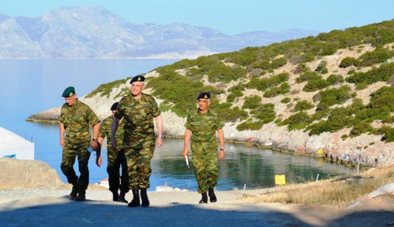 Επίσκεψη Αρχηγού ΓΕΣ στις νήσους Κάλυμνο, Πάτμο, Λέρο, Καλόλιμνο και Φαρμακονήσι