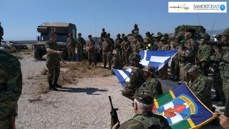 Α/ΓΕΣ Γιώργος Καμπάς: «Εθνοφύλακες των Φούρνων είστε η μεγαλύτερη δύναμη για μένα, γιατί πολεμάτε υπέρ βωμών και εστιών»