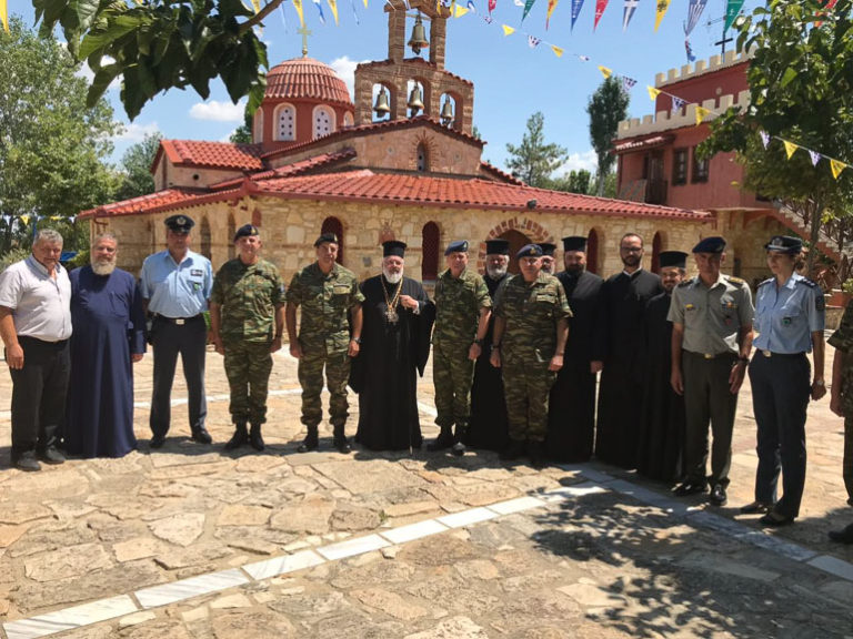 Στην Καθιέρωση Ιεράς Μονής στο Διδυμότειχο ο Δκτης του Δ’ΣΣ Αντγος Χαράλαμπος Λαλούσης
