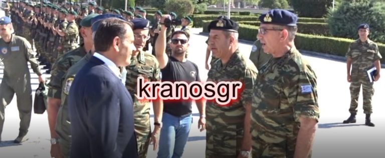Οι επιχειρησιακοί Στρατηγοί Λαλούσης και Κούτρας και η ενημέρωση στον ΥΕΘΑ Νίκο Παναγιωτόπουλο