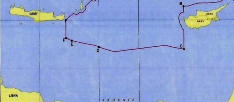 Άγκυρα: «Καταθέσαμε τις συντεταγμένες στον ΟΗΕ – Κανείς δεν θα περνάει έξω από την Κρήτη χωρίς την άδειά μας»!