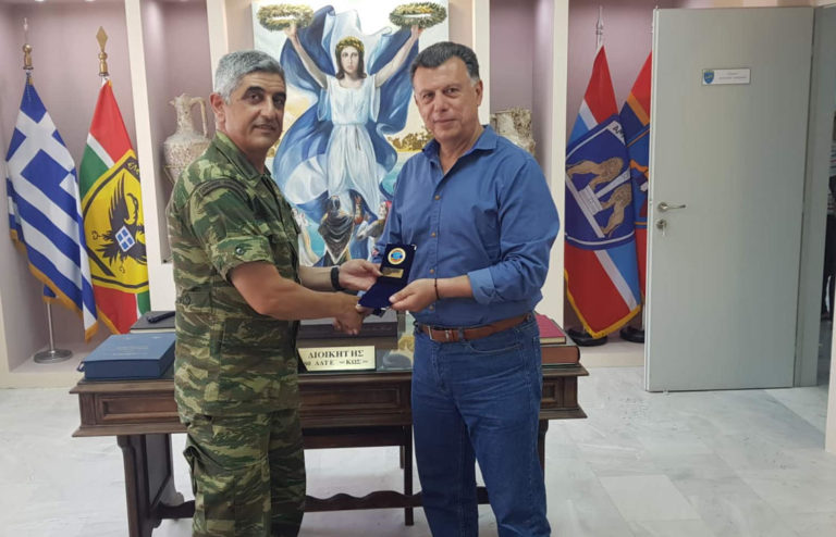 Επίσκεψη του νέου Δημάρχου ΚΩ Θεοδόση Νικηταρά στην 80 ΑΔΤΕ