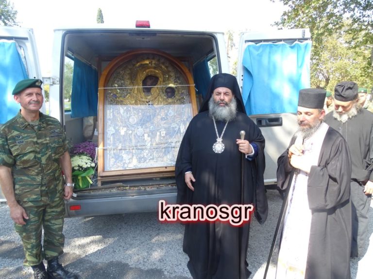 Η 1η Ταξιαρχία Kαταδρομών – Αλεξιπτωτιστών υποδέχθηκε την Παναγία Γοργοϋπήκοο