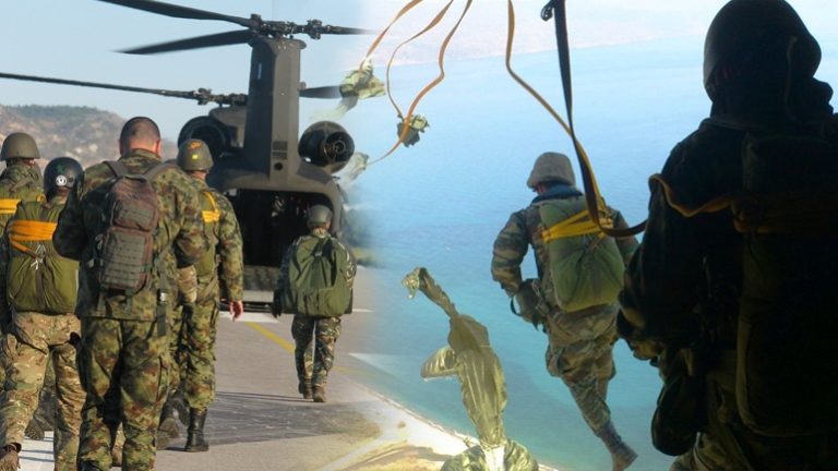 ΕΚΤΑΚΤΟ: Η τήρηση κανόνων ασφαλείας έσωσαν πριν λίγο Αλεξιπτωτιστή στα Μέγαρα