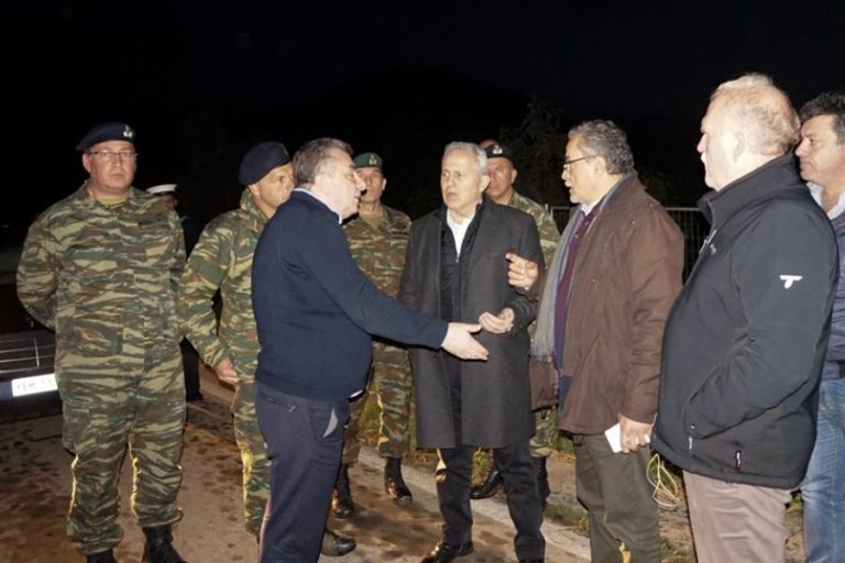 Στην Κρήτη για την αποκατάσταση των ζημιών ο ΥΕΘΑ Ευάγγελος Αποστολάκης