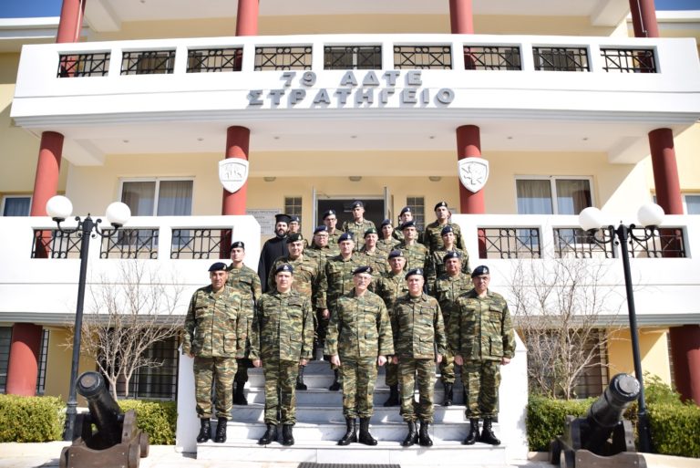 Επίσκεψη Αρχηγού ΓΕΣ Αντγου Γεώργιου Καμπά στην Περιοχή Ευθύνης της 79 ΑΔΤΕ