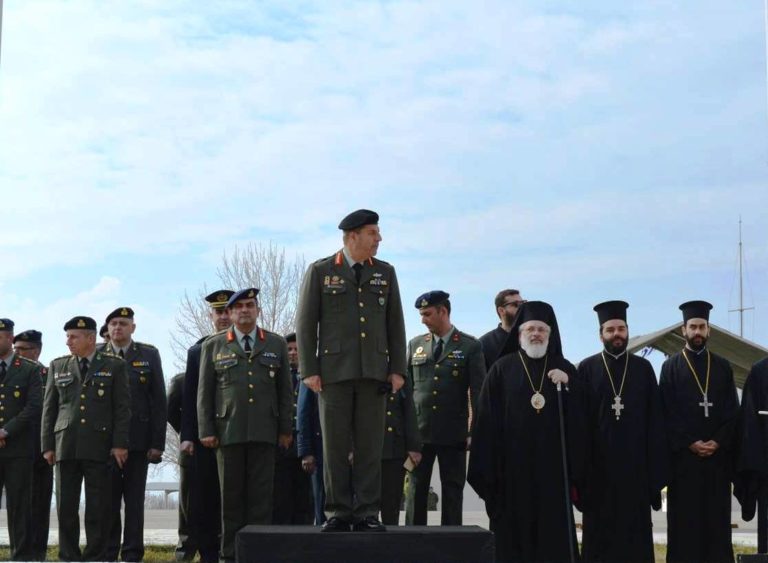 Στην ορκωμοσία νεοσυλλέκτων της 30 Ταξιαρχίας ο Δκτης Δ’ΣΣ Αντγος Χαράλαμπος Λαλούσης