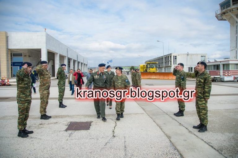 Αποκλειστικές φωτό: Καλύτερα από ποτέ! Αναχώρησε για την Αθήνα ο Α/ΓΕΣ Γεώργιος Καμπάς