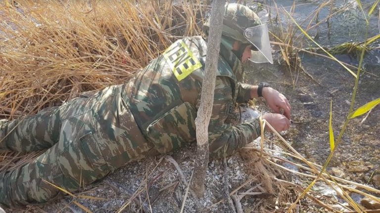 Κοινωνική Προσφορά Στρατού Ξηράς Μηνός Δεκεμβρίου 2018 στον Τομέα της Εκκαθάρισης Πυρομαχικών από το ΤΕΝΞ