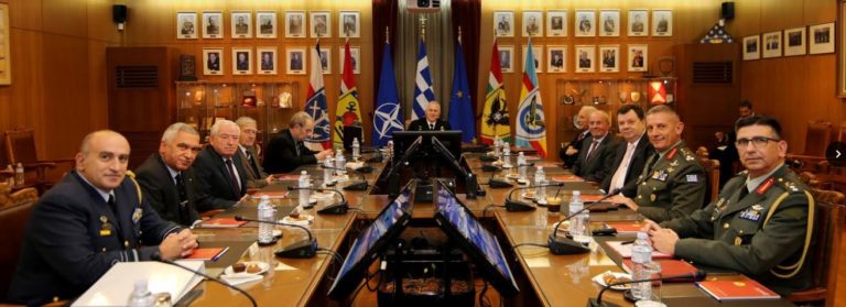 Επίσκεψη στο ΓΕΕΘΑ Επιτίμων Αρχηγών ΓΕΕΘΑ