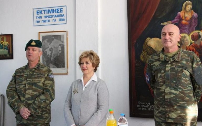 Η ΥΦΕΘΑ Μαρία Κόλλια-Τσαρουχά σε μονάδες και φυλάκια της Μακεδονίας