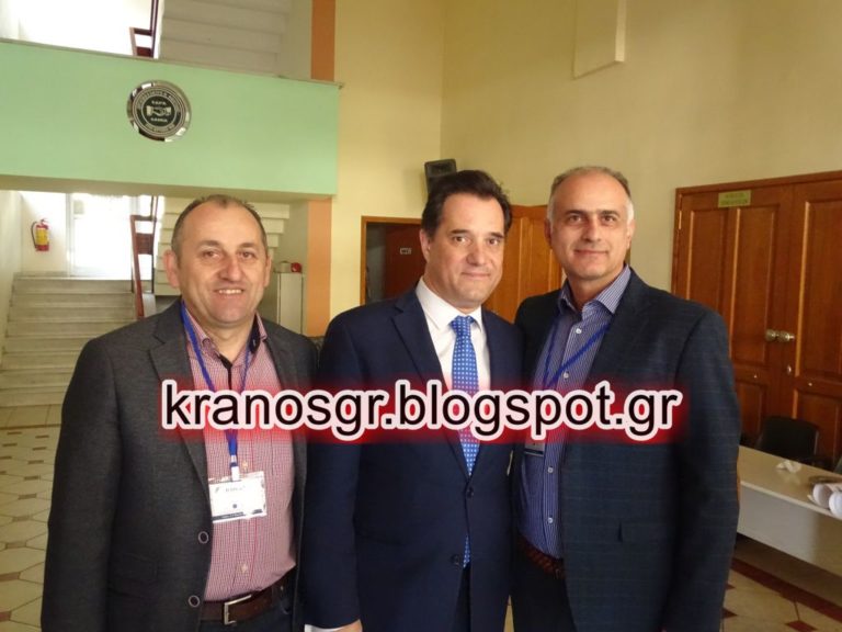 Διπλό ”χακί” γεύμα για τον Άδωνι Γεωργιάδη