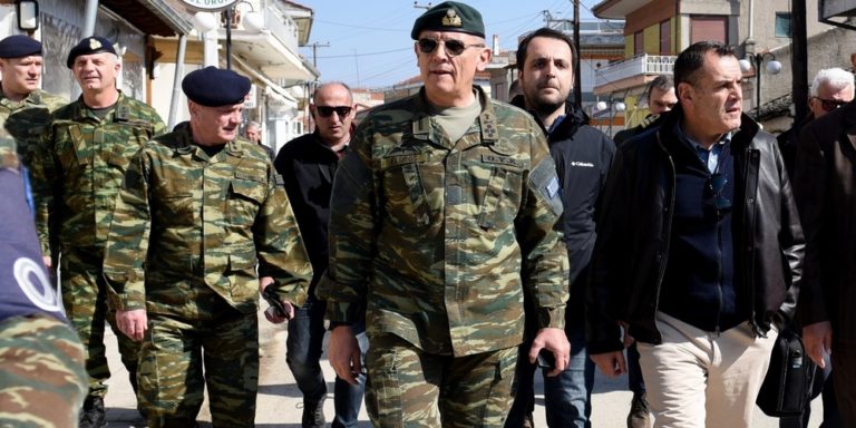Στον Έβρο Τετάρτη 25 Μαρτίου ο υπουργός Άμυνας Νίκος Παναγιωτόπουλος και ο Αρχηγός ΓΕΕΘΑ