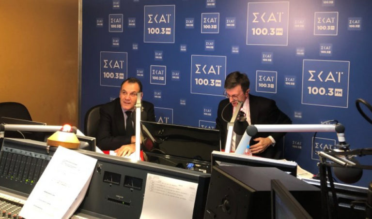 Σημαντική συνέντευξη του ΥΕΘΑ Νίκου Παναγιωτόπουλου στον ΣΚΑΪ 100.3