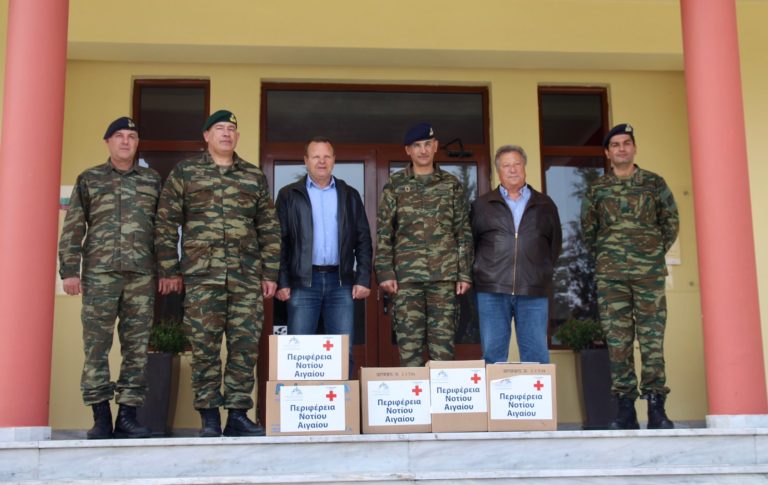 Υγειονομικό υλικό και είδη ατομικής προστασίας στην 95 ΑΔΤΕ