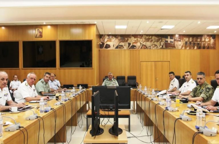 ΣΥΣΚΕΨΗ ΥΠΟ ΤΗΝ ΠΡΟΕΔΡΙΑ ΤΟΥ ΑΡΧΗΓΟΥ ΓΕΕΘΑ