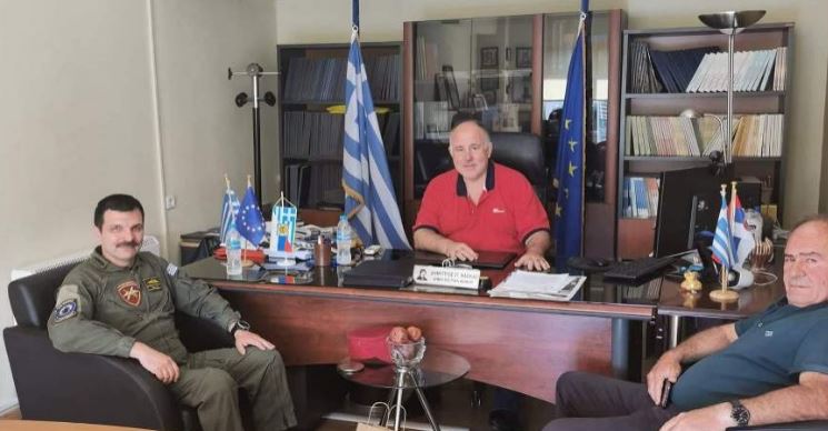 Συνάντηση με το νέο Ταξίαρχο της 1ης ΤΑΞΑΣ