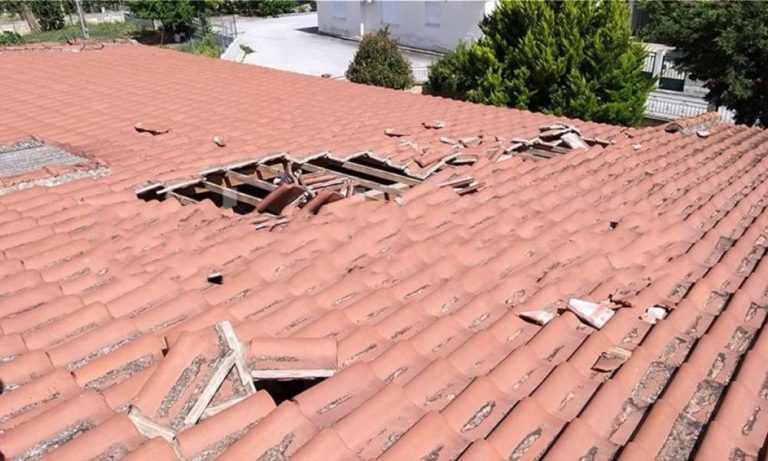 ΓΕΑ: Δεν ήταν μαχητικό το αεροσκάφος που «ξήλωσε» την οροφή