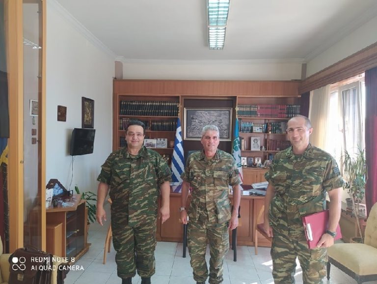 Ε.Σ.ΠΕ.Ε.Κ. – Συνάντηση με τον Δκτή της ΧΧ ΤΘΜ, Υποστράτηγο Π. Κατσαΐτη