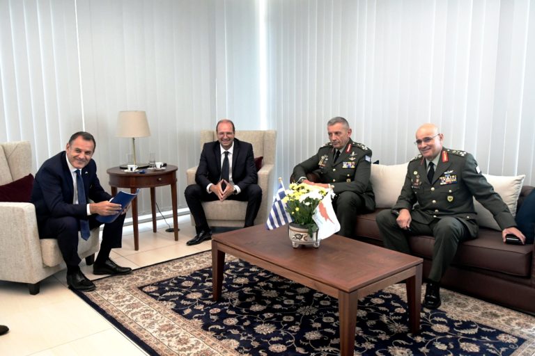 Ολοκλήρωση επισκέψεως ΥΕΘΑ Νικόλαου Παναγιωτόπουλου στην Κύπρο